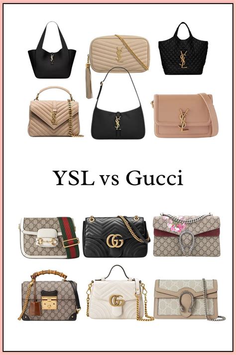 ysl กับ gucci|YSL vs Gucci bag.